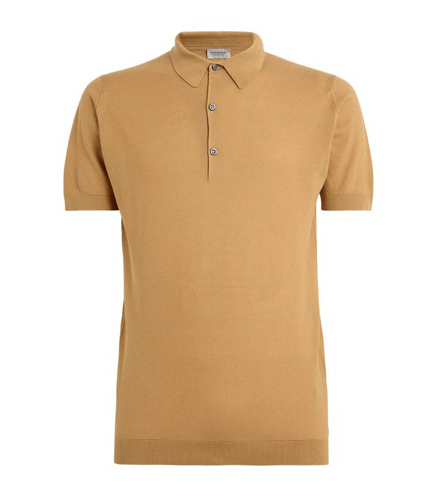 John Smedley Sea Island Cotton Polo Shirt 1