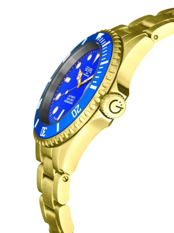 Gevril Wallstreet 43MM Stainless Steel Bracelet Watch 3