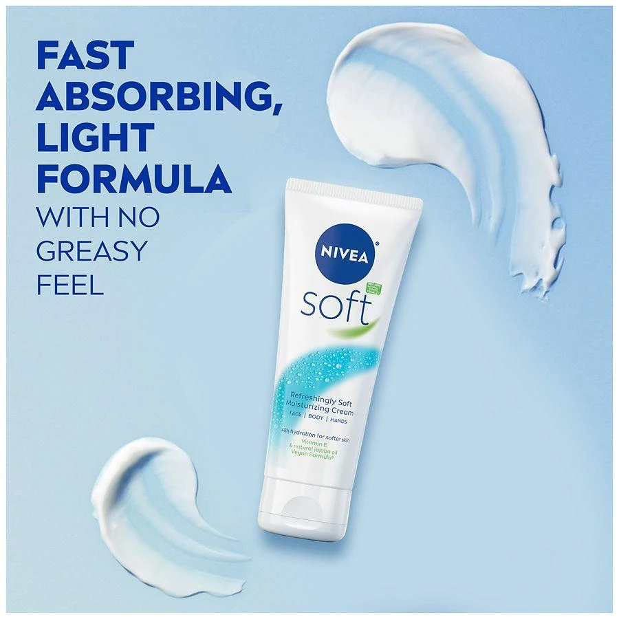 Nivea Refreshingly Soft Moisturizing Cream For Face, Body And Hands 8