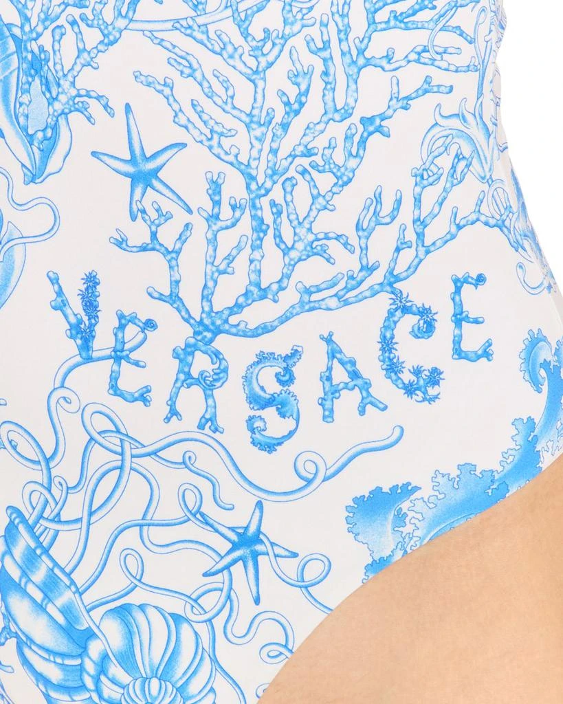 Versace Barocco Safety Pin One Piece Swimsuit 4