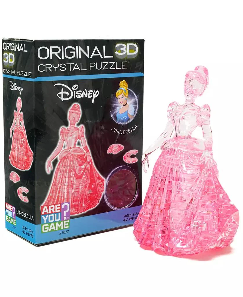 AreYouGame 3D Crystal Puzzle - Disney Cinderella, 41 Pieces 4