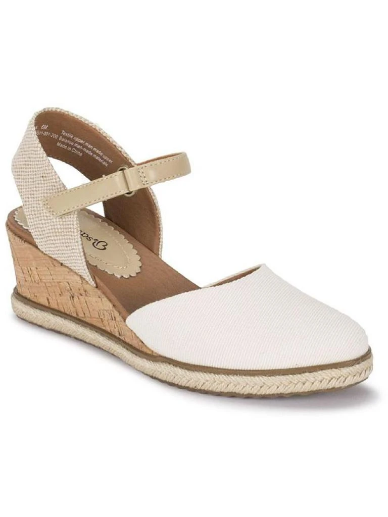 Baretraps Ocean Womens Cork Ankle Strap Espadrilles 8