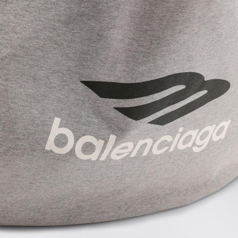 Balenciaga New Jersey heather grey hobo bag - Shoulder Bags