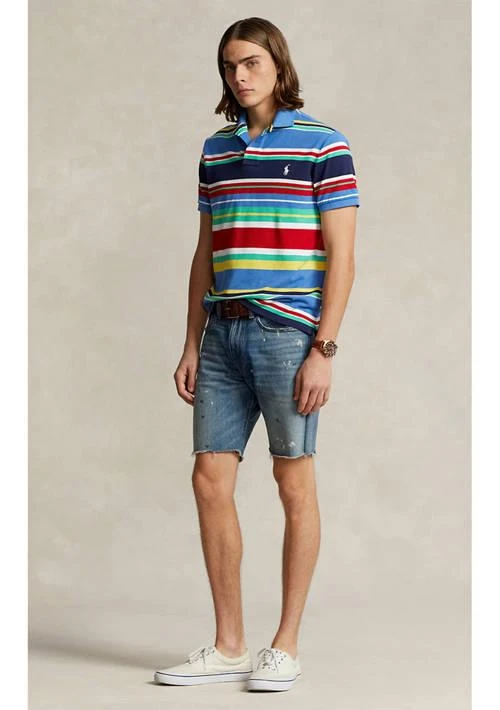 Ralph Lauren Ralph Lauren Classic Fit Striped Mesh Polo Shirt 4