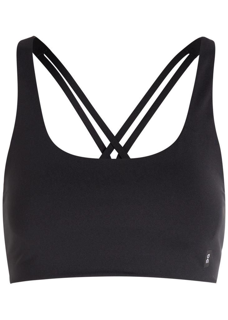 On Studio stretch-jersey bra top