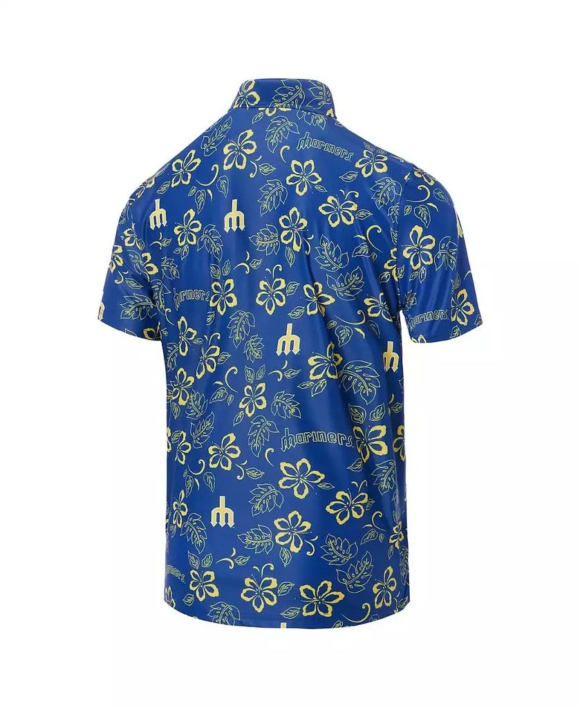 Reyn Spooner Men's Royal Seattle Mariners Cooperstown Collection Performance Polo Shirt 3