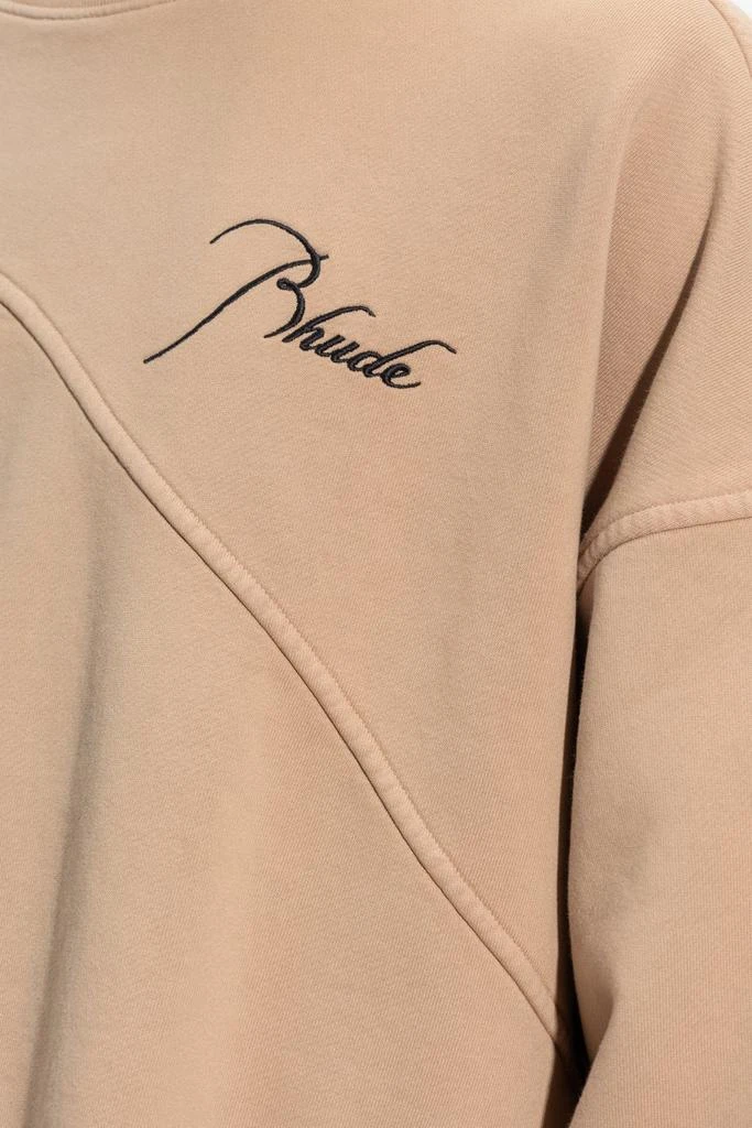 Rhude Rhude Logo-Printed Crewneck Sweatshirt 2