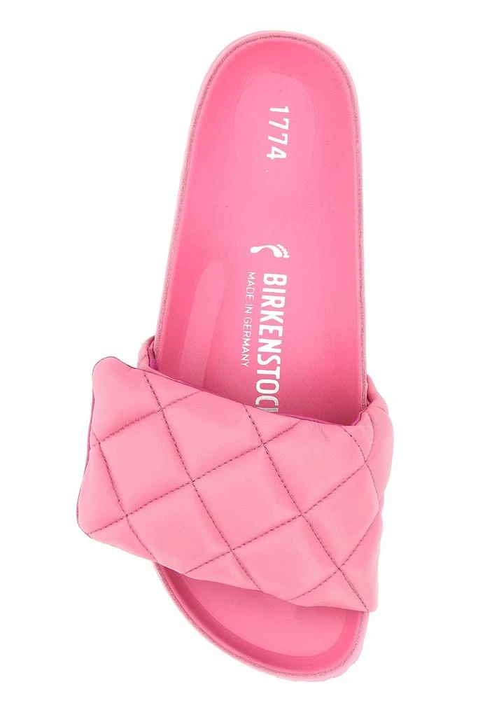Birkenstock Pink leather Sylt Padded slippers 3