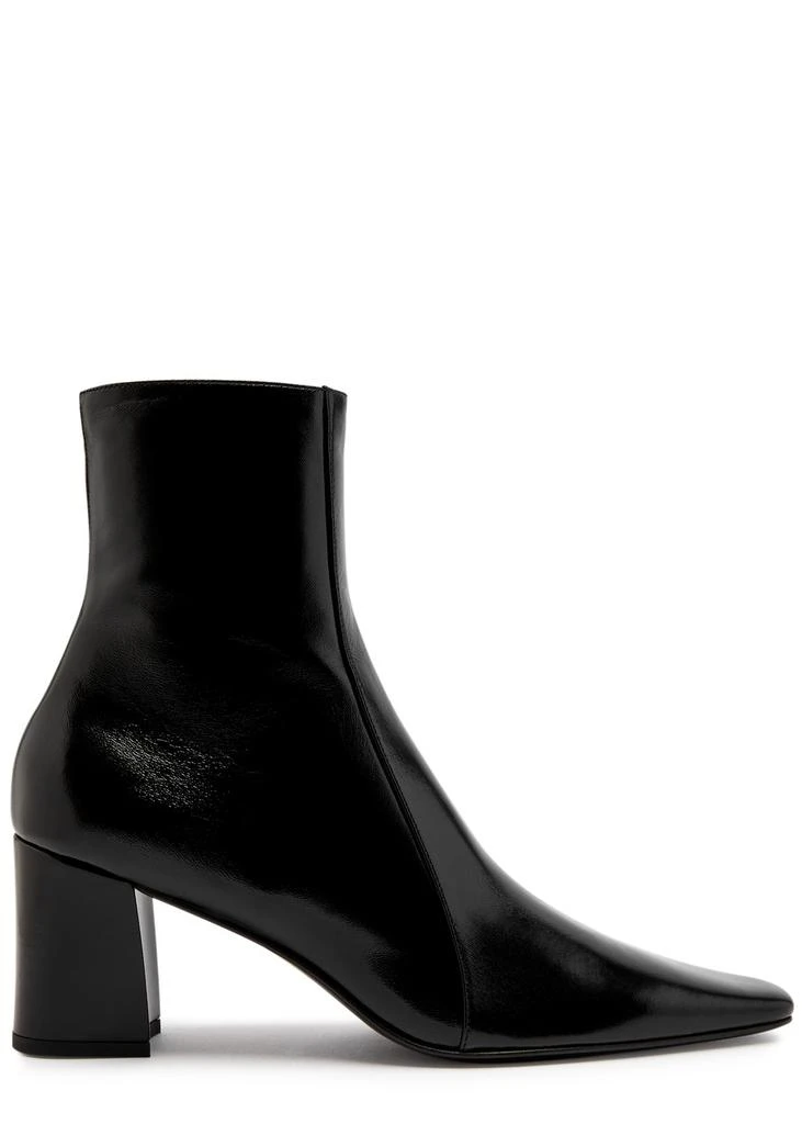 Yves Saint Laurent Rainer 75 patent leather ankle boots 1