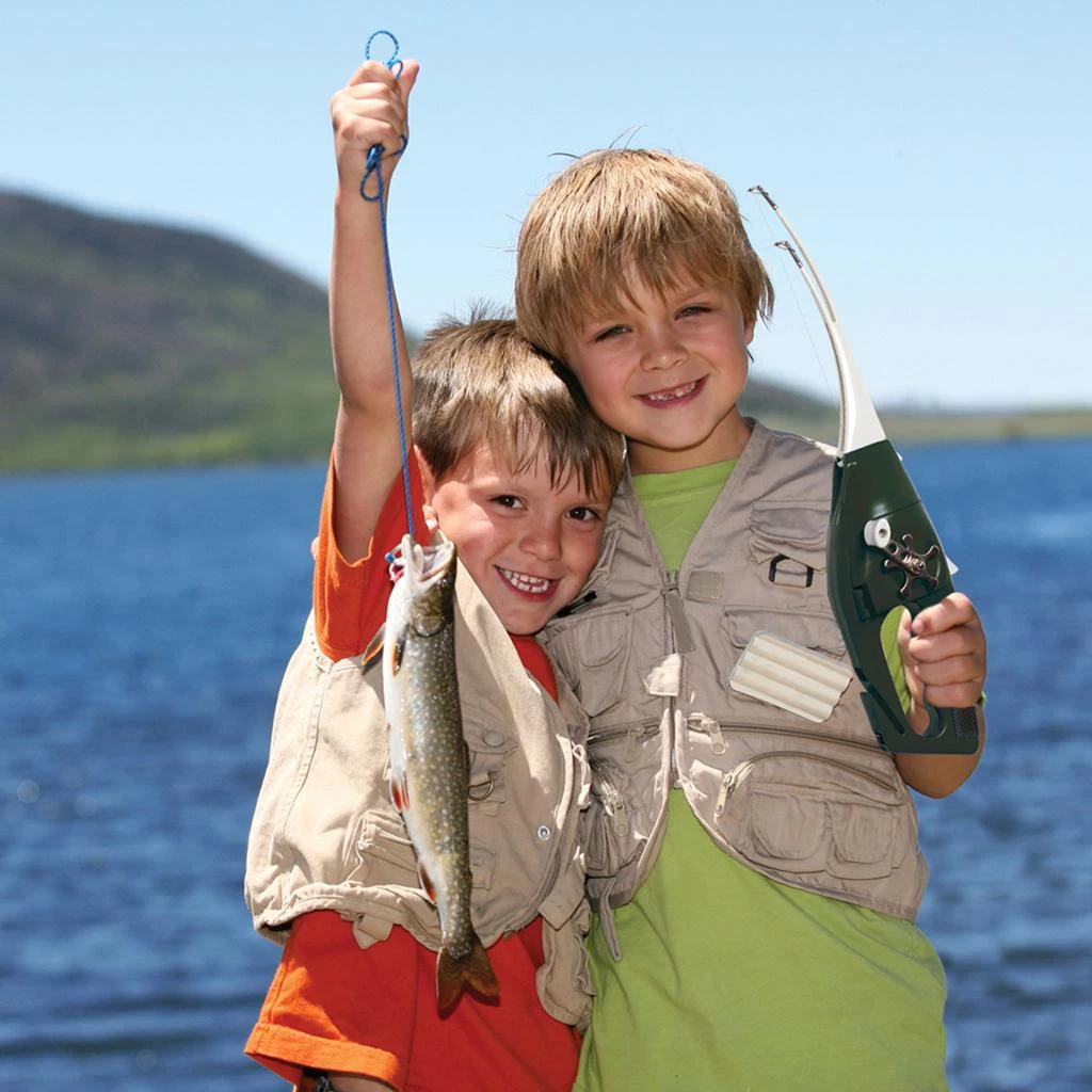 Ronco Pocket Fisherman, Portable Fishing Rod, Foldable Compact Design, Lightweight Rod and Reel for Fishing On-the-Go 6
