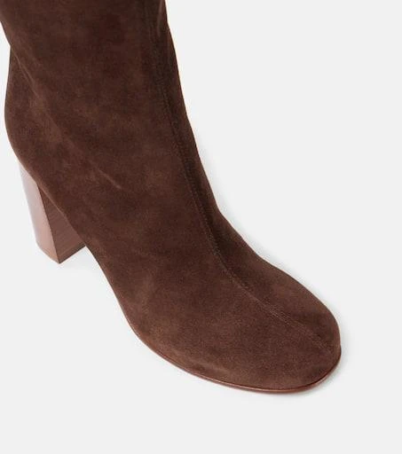 Khaite Willow knee-high suede boots 5