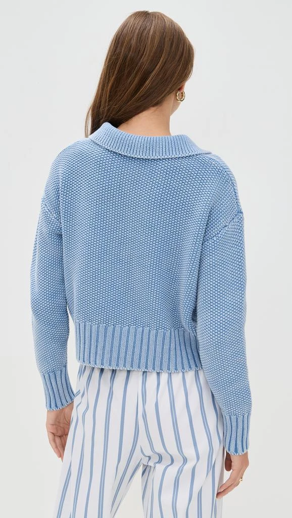 Splendid Roxie Lace Up Sweater 2