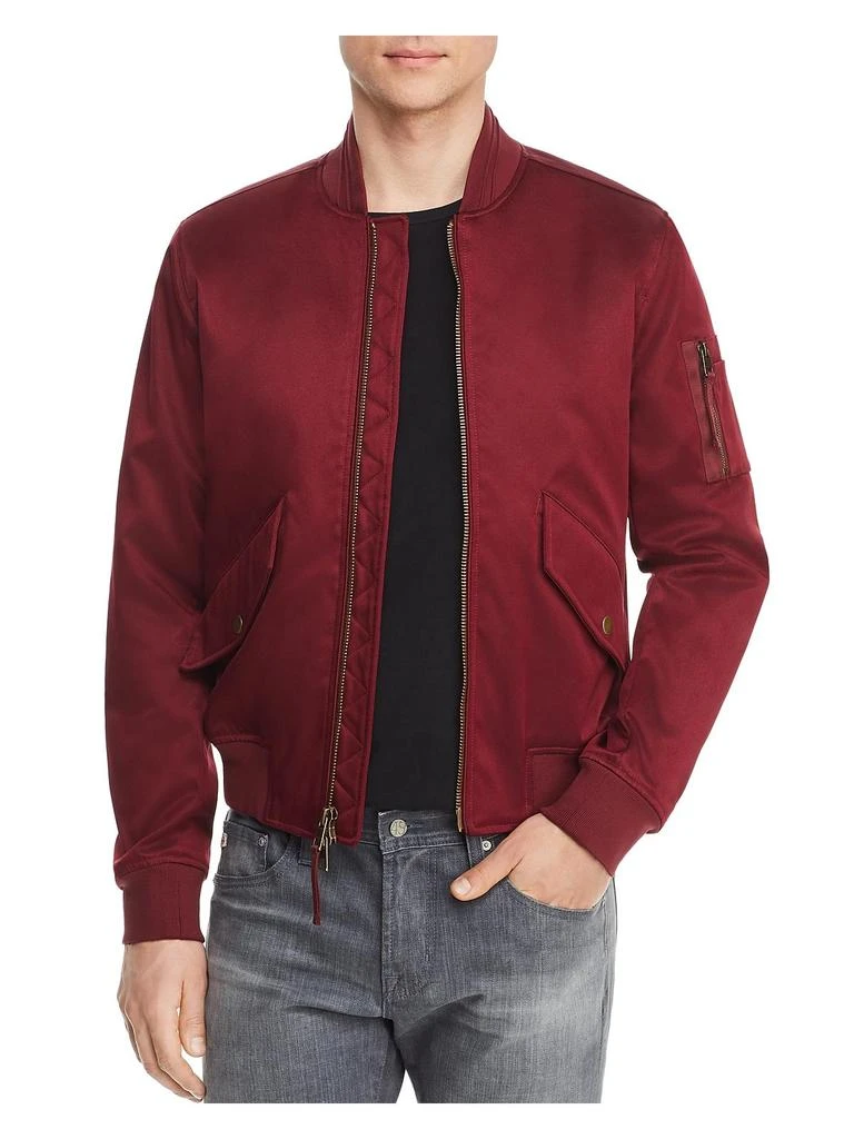 Michael Kors Mens Short Cold Weather Bomber Jacket 1