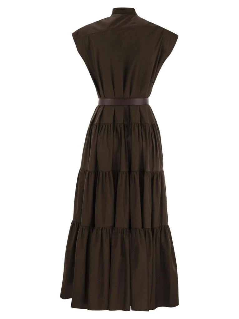 Max Mara Max Mara Studio Bairo Belted Sleeveless Dress 2