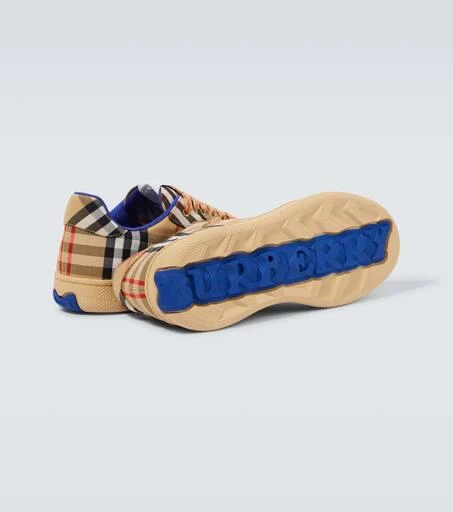 Burberry Burberry Check canvas sneakers 7