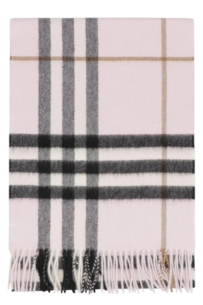 Burberry Burberry Checked Cashmere Scarf 1