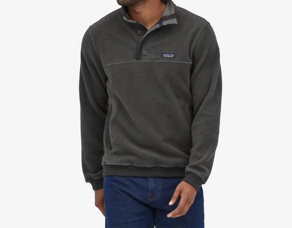 Patagonia Shearling Pullover In Xgrey 1