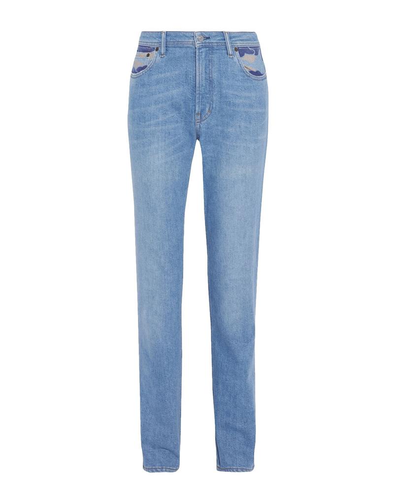 【Acne Studios】 Snake-print mid-rise wide-leg jeans Snake-print mid-rise wide-leg jeans in beige - Acne Studios
