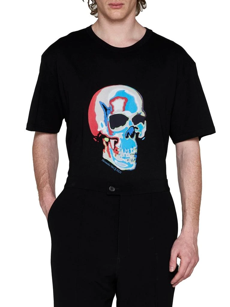 Alexander McQueen Alexander McQueen Graphic Printed Crewneck T-Shirt 2