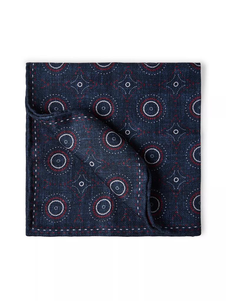 Brunello Cucinelli Double Face Silk Pocket Square