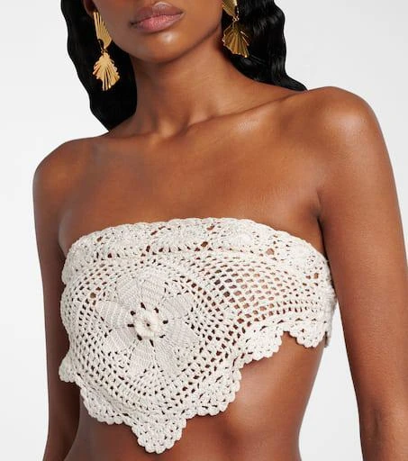 ANNA KOSTUROVA Cotton crochet crop top 4