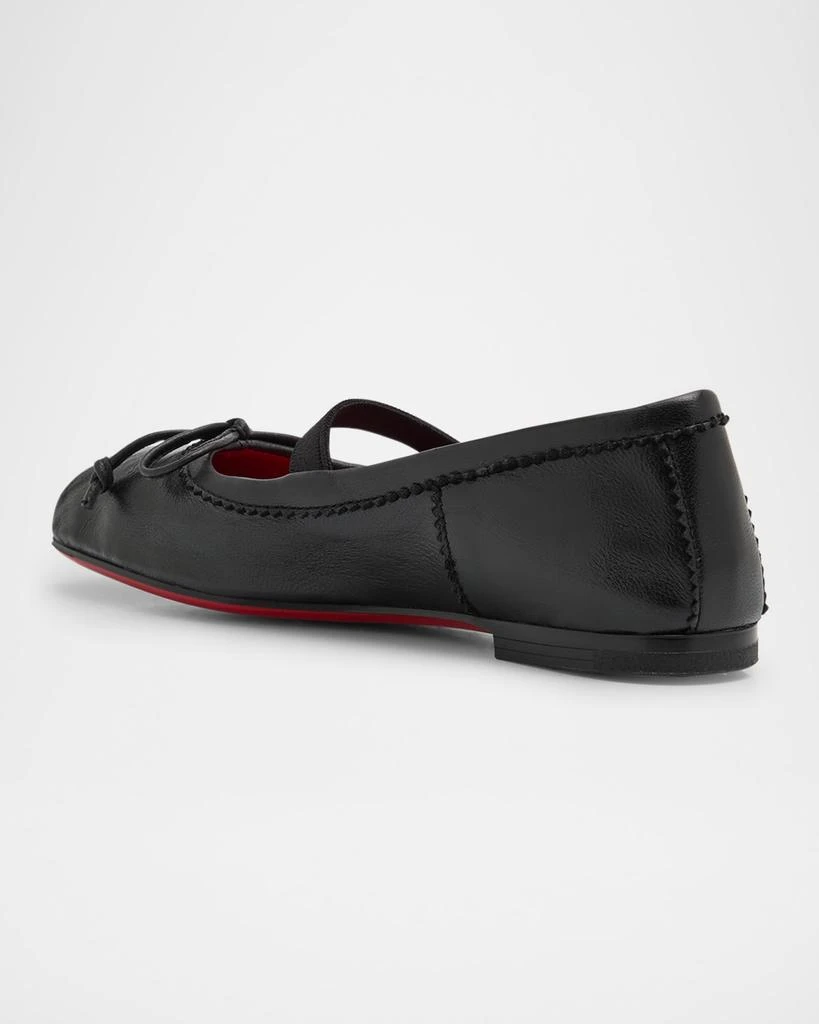 Christian Louboutin Girl's Leather Ballet Flats, Toddlers/Kids 2