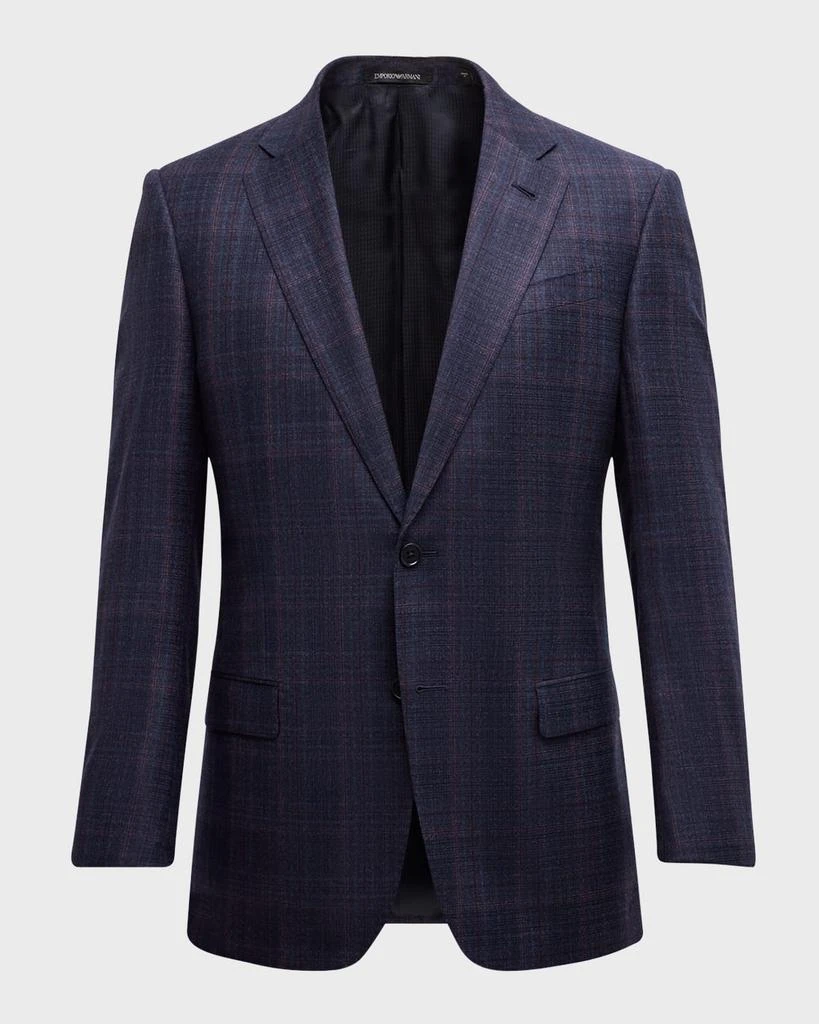 Emporio Armani Men's Plaid Sport Coat 1