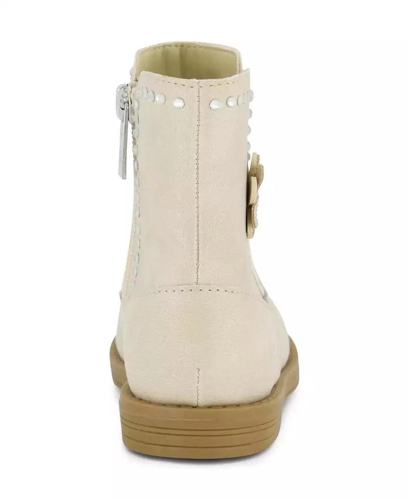 Jessica Simpson Toddler Girls Evie Flower Mid Shaft Boot 8