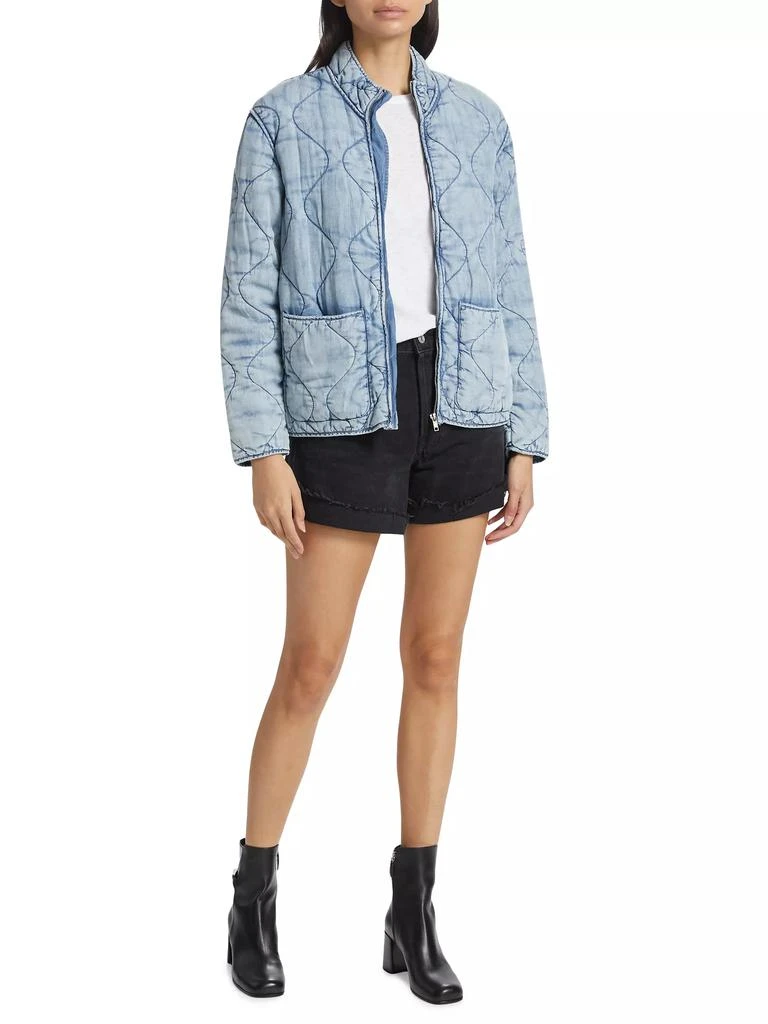 Rails Denver Faux-Denim Quilted Jacket 2