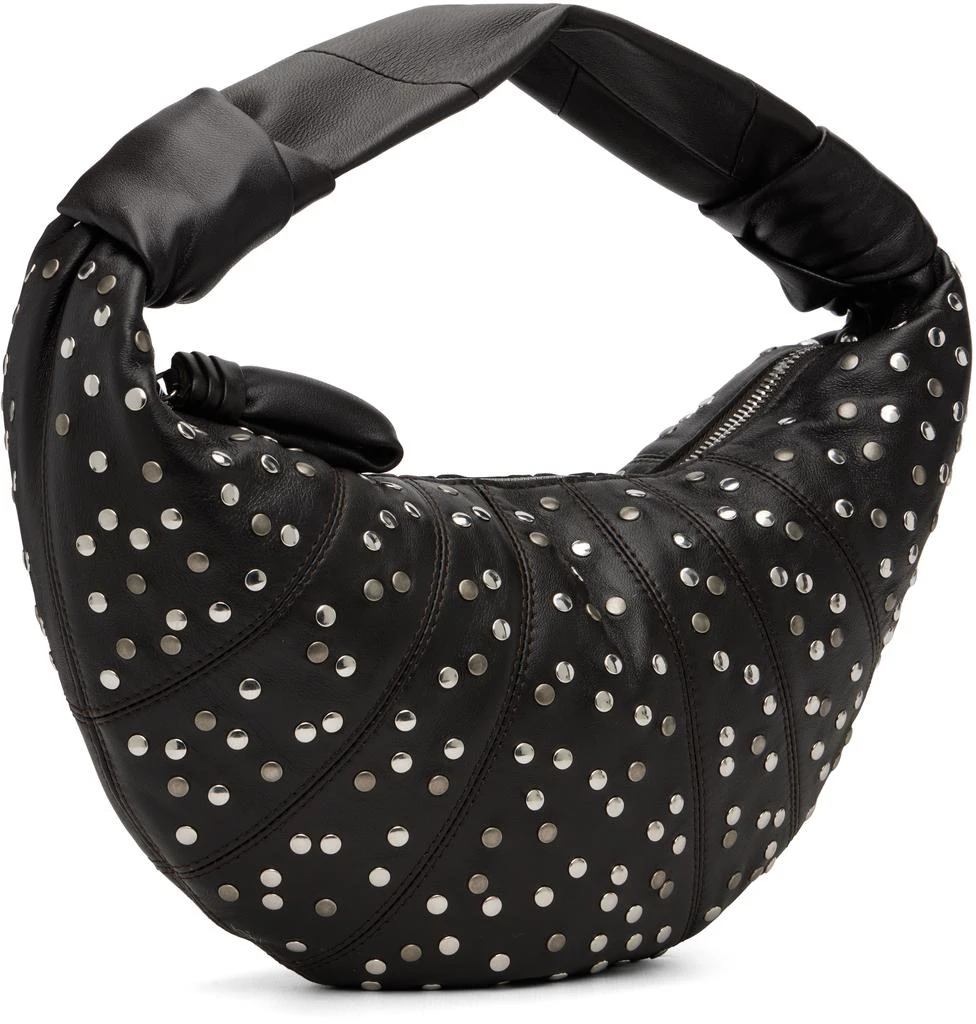 Lemaire Brown Studs Dots Mini Fortune Croissant Bag 2