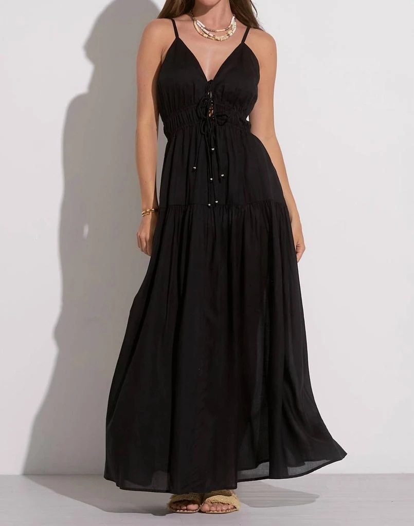 chinese dress ladies Elan Dress Women's Black Long High Low Distressed Rayon Knit Western G   Nyteez
