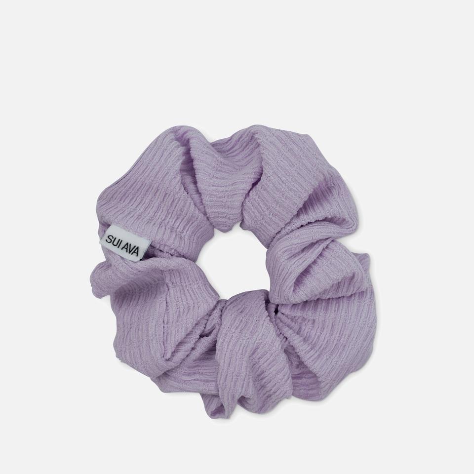 SUI AVA SUI AVA Ea Zig-Zag Woven Scrunchie
