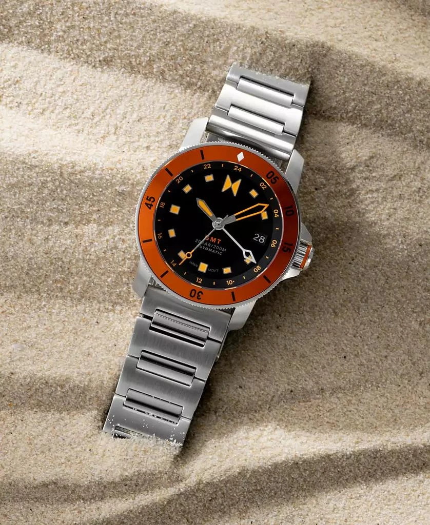 MVMT Men's Cali Diver Automatic Stainless Steel Bracelet Watch 40mm 7