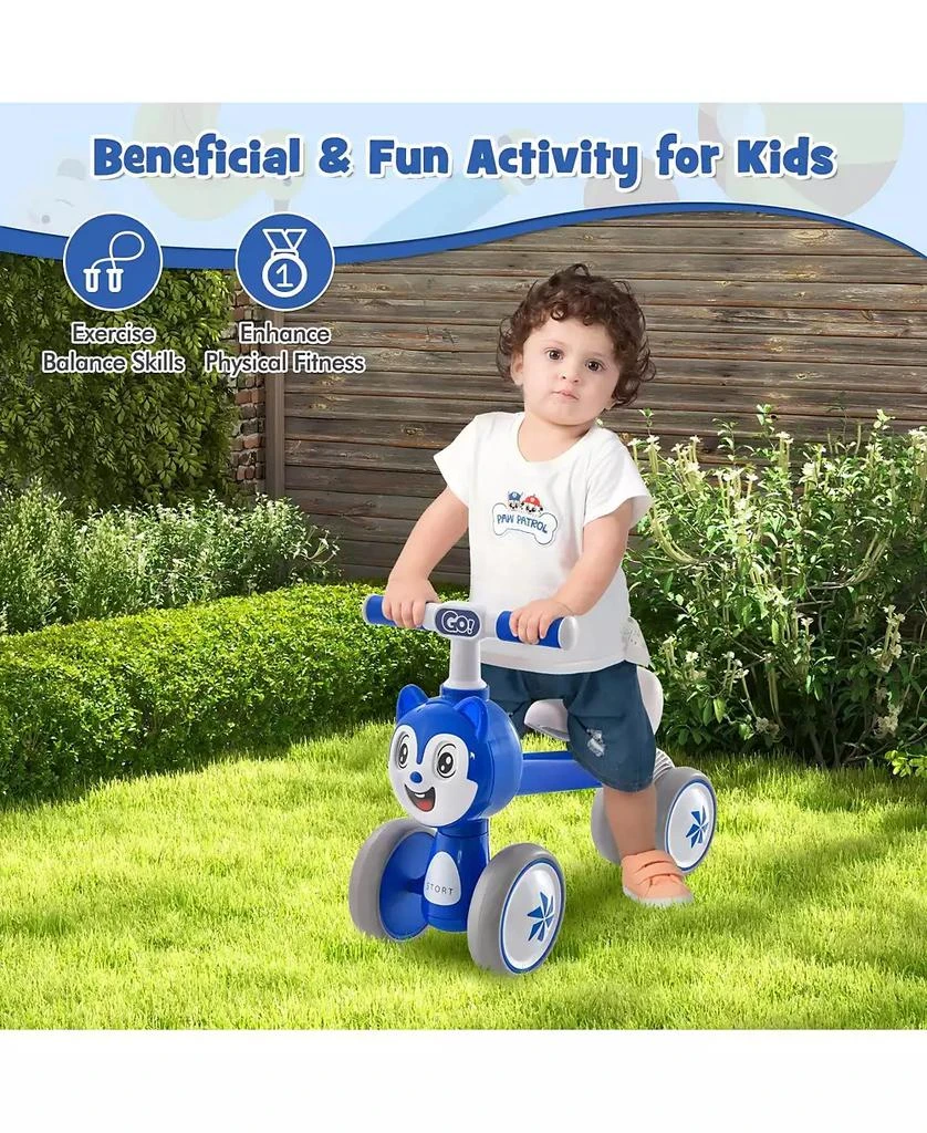 HONGGE Toddler Balance Bike With Carbon Steel Frame EVA Wheels And Safe Steering 8