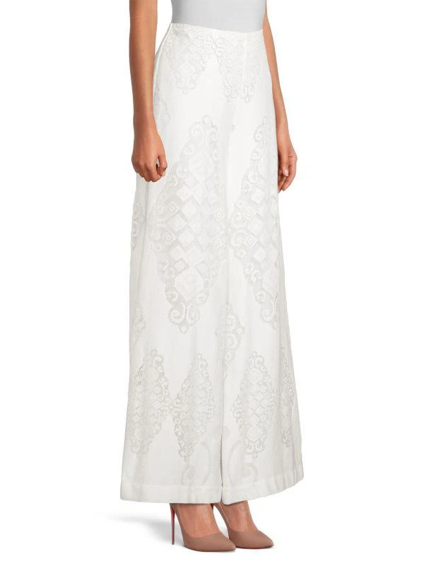 Kobi Halperin Morgan Wide Leg Lace Pants 3