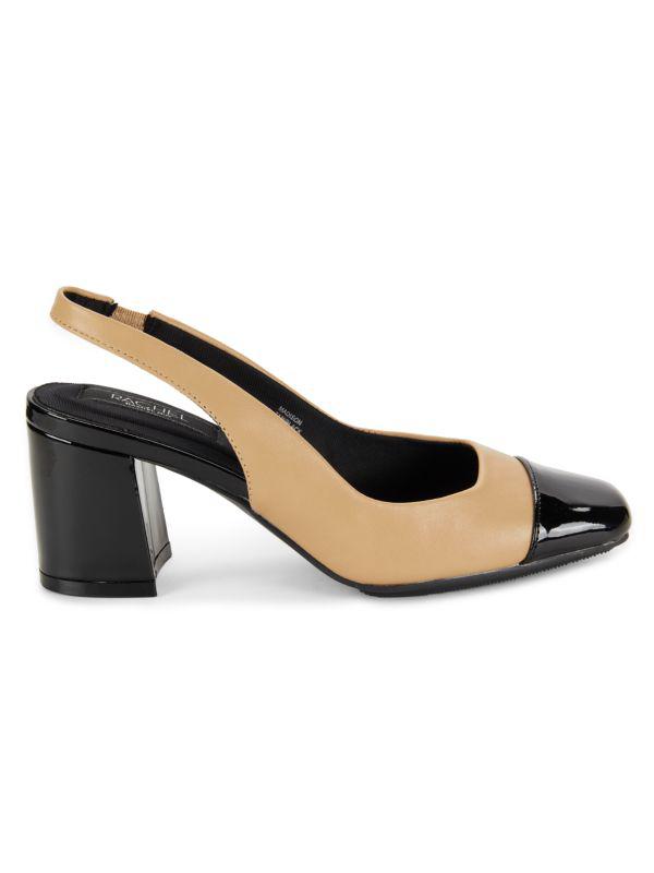 Rachel Roy Madison Cap Toe Slingback Pumps