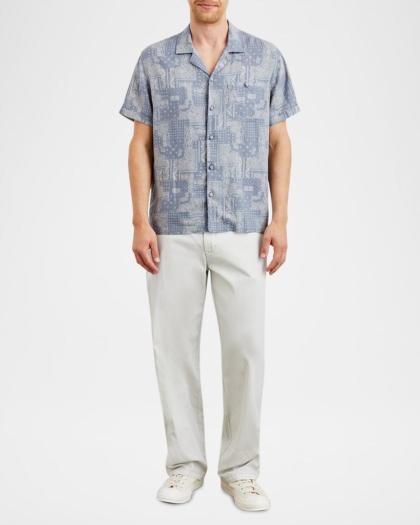 Rails Men's Ace Linen Camp Shirt