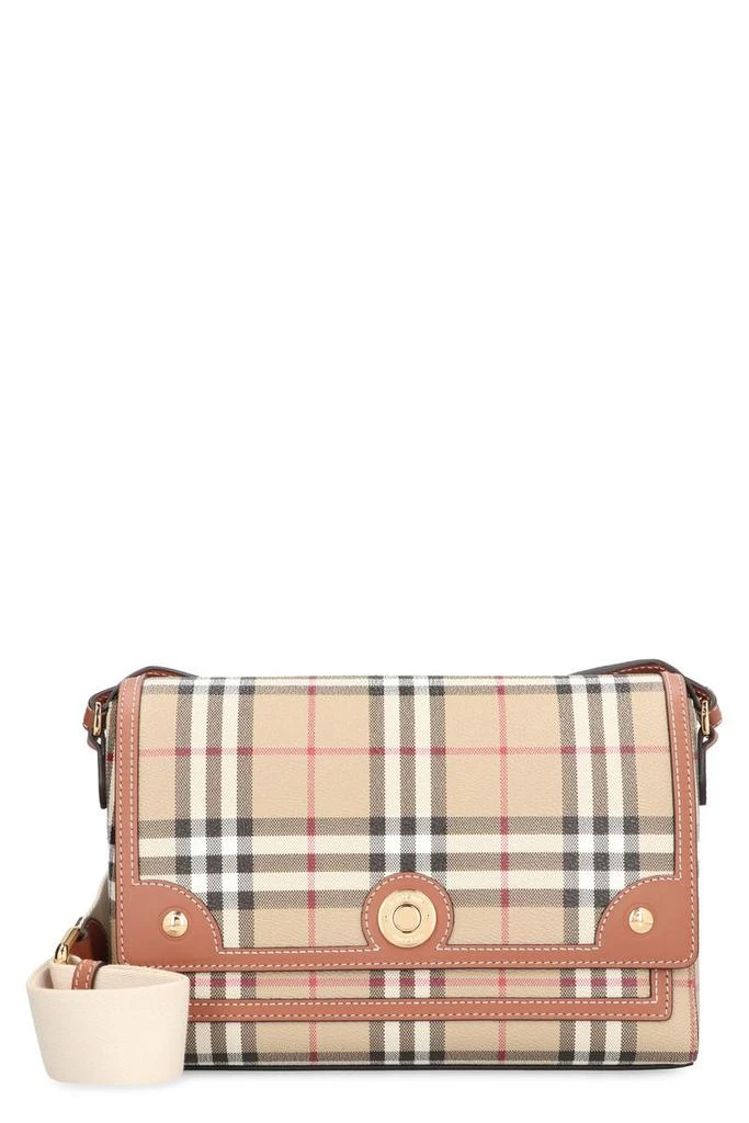 Burberry Burberry Note Check Crossbody Bag 1