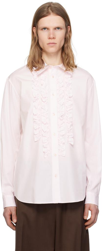 Simone Rocha エンヘリッシュトトレス 7122T0109 WHITE Simone Rocha White Inverted Seam Shirt - Shirts - Compare
