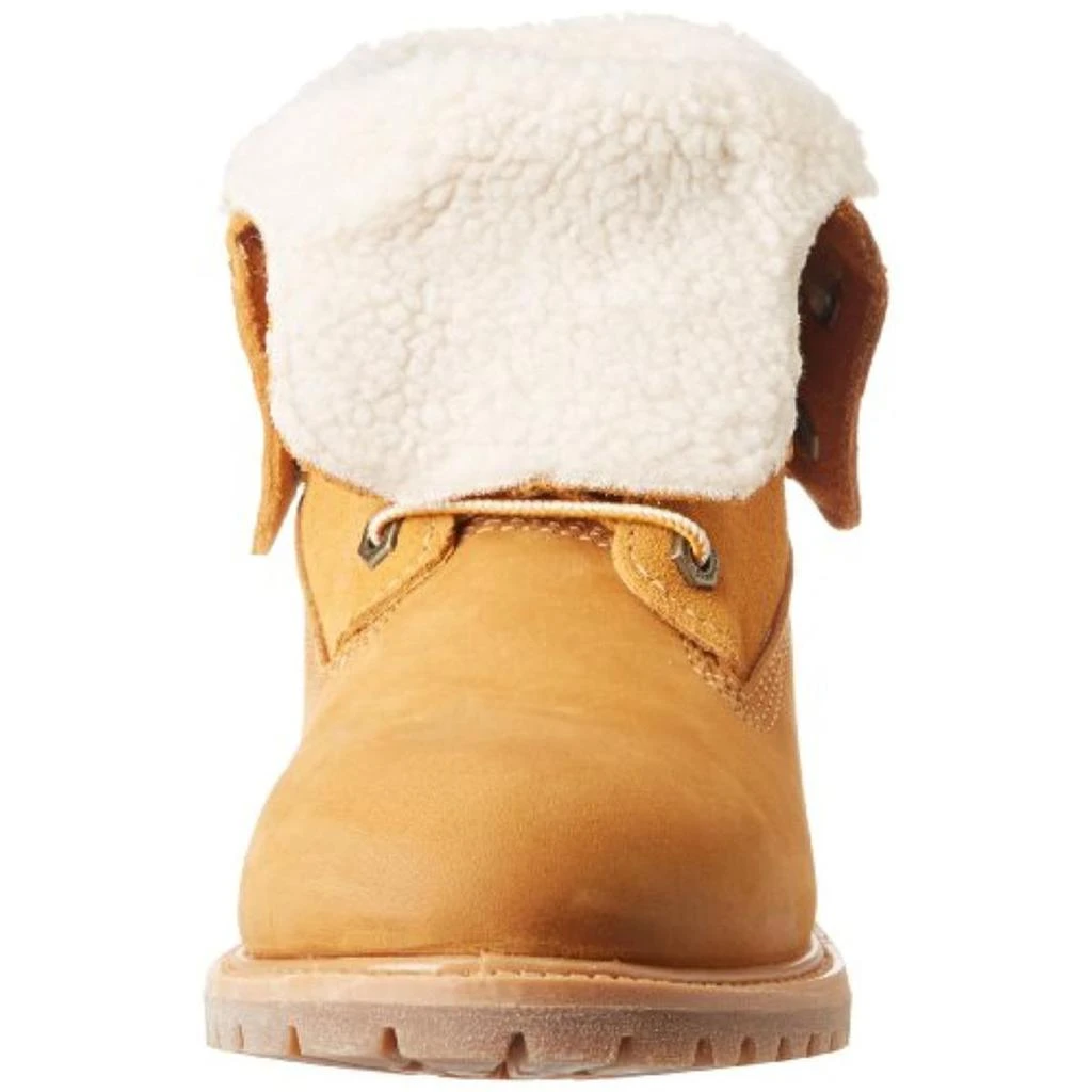 Timberland Teddy Fleece Womens Suede Fold-Over Work Boots 3