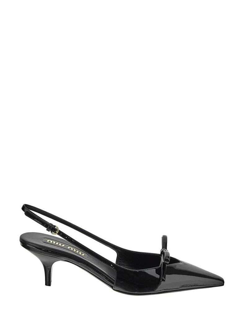 Miu Miu Bow Slingback Pumps 1