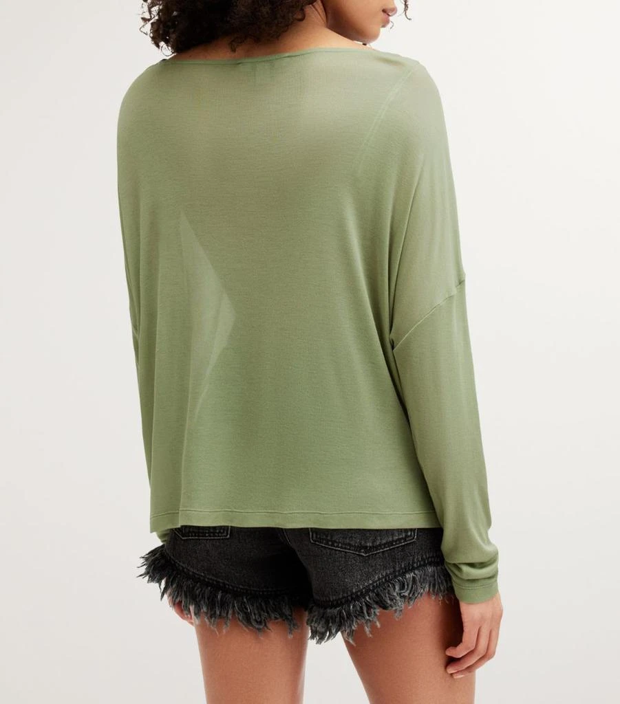 ALL SAINTS Long-Sleeve Rita T-Shirt 4