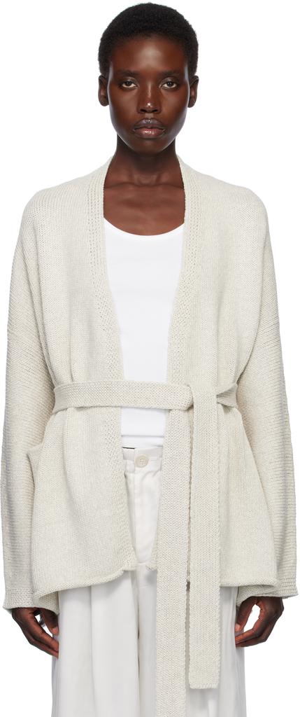 LAUREN MANOOGIAN Off-White Coto Cardigan