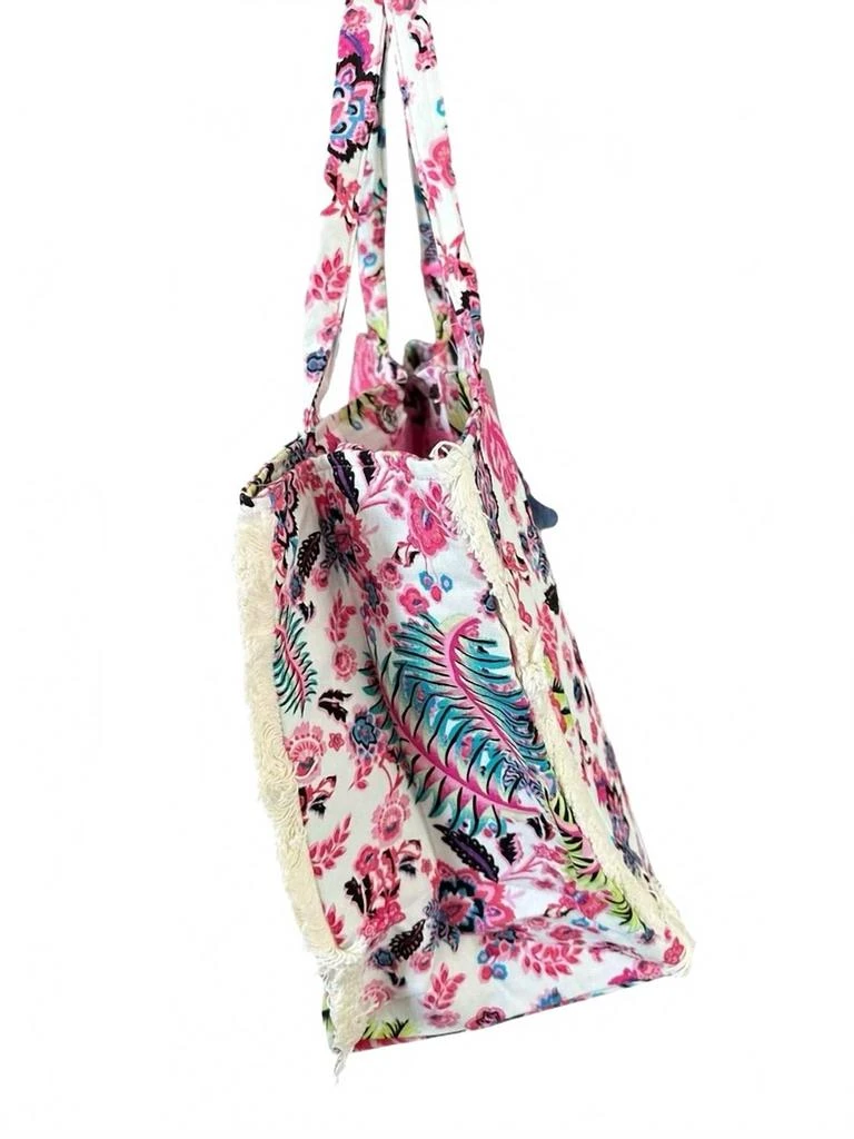 Debbie Katz Oversized Boho Beach Tote Bags In Boho Rose 3
