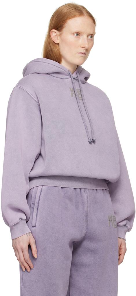 alexanderwang.t Purple Printed Hoodie