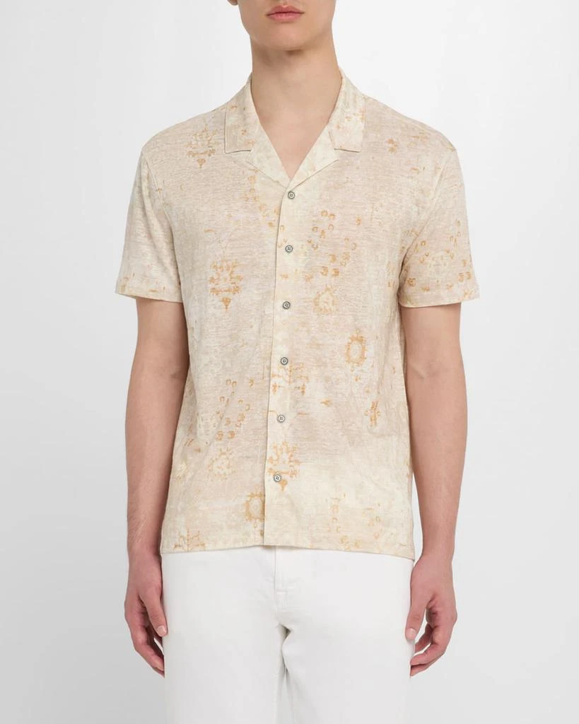 John Varvatos Men's Espino Camp Shirt 4