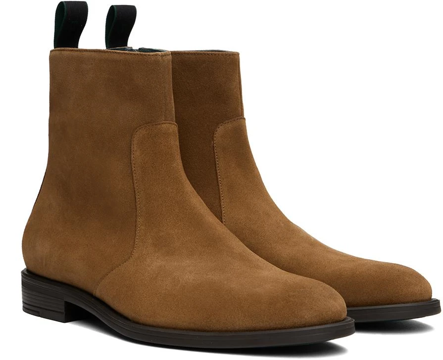 Paul Smith Tan Fintry Boots 4