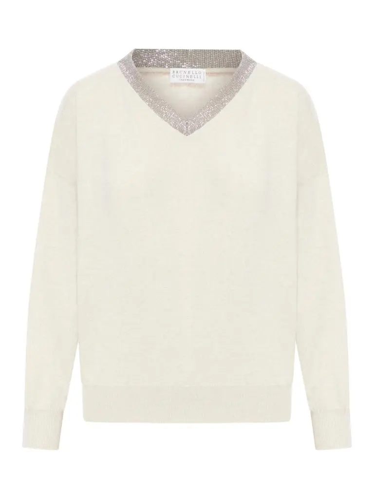 Brunello Cucinelli Sweater with decoration