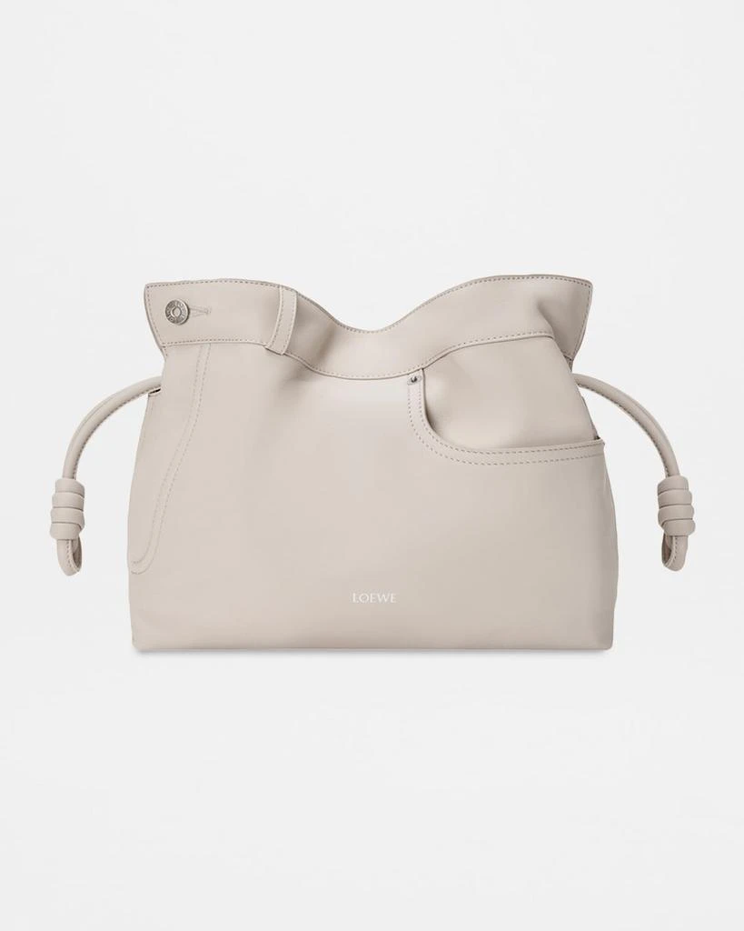 Loewe Flamenco Panta Clutch Bag in Leather