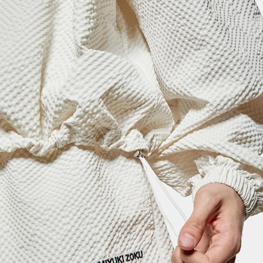 MKI Miyuki Zoku MIYUKI ZOKU Seersucker Quarter-Zip Jacket 6